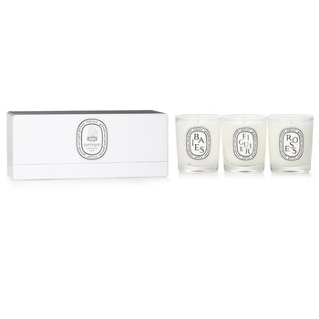 Diptyque Mini Candle Coffret: (Baies, Figuier, Roses) (Mini Candle Coffret: (Baies, Figuier, Roses))