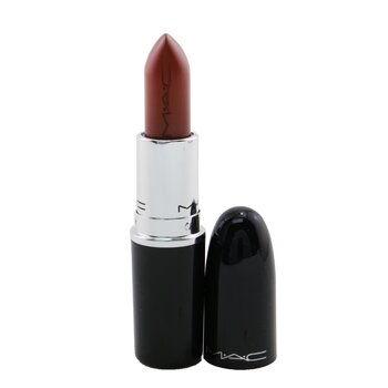 MAC Lustreglass 唇膏 - #543 Posh Pit（暖玫瑰棕色裸色） (Lustreglass Lipstick - # 543 Posh Pit (Warm Rose Brown Nude))