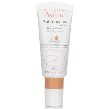 Avene Antirougeurs Unify Unifying Care SPF 30 - 適用於易發紅的敏感肌膚 (Antirougeurs Unify Unifying Care SPF 30 - For Sensitive Skin Prone to Redness)