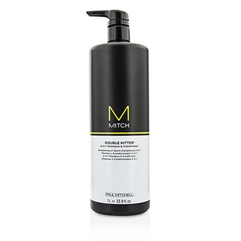 Paul Mitchell Mitch Double Hitter 二合一洗髮水和護髮素 (Mitch Double Hitter 2-in-1 Shampoo & Conditioner)