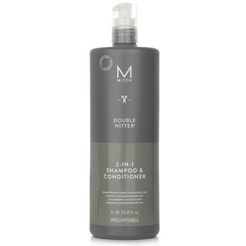 Paul Mitchell Mitch Double Hitter 二合一洗髮水和護髮素 (Mitch Double Hitter 2-in-1 Shampoo & Conditioner)