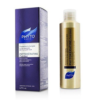 Phyto PhytoKeratine Extreme 卓越洗髮水（超受損、脆弱和乾燥的頭髮） (PhytoKeratine Extreme Exceptional Shampoo (Ultra-Damaged, Brittle & Dry Hair))