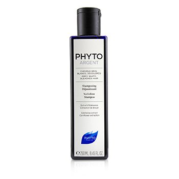 Phyto PhytoArgent 無黃洗髮水（灰色、白色、漂白的頭髮） (PhytoArgent No Yellow Shampoo (Gray, White, Bleached Hair))
