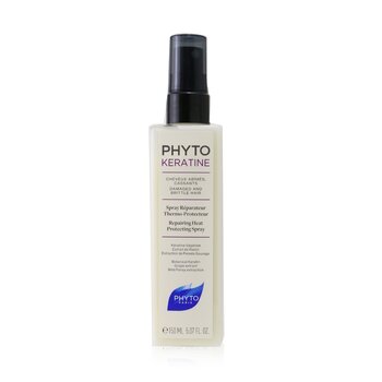 Phyto 植物角蛋白修復熱保護噴霧（受損和脆弱的頭髮） (PhytoKeratine Repairing Heat Protecting Spray (Damaged ann Brittle Hair))