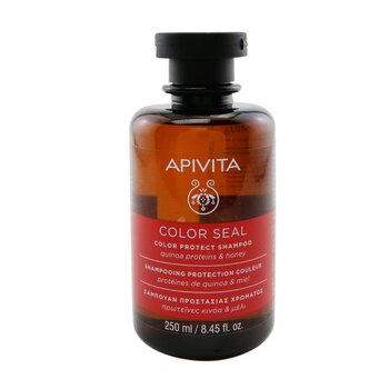 Apivita Color Seal 顏色保護洗髮水含藜麥蛋白和蜂蜜（用於染髮） (Color Seal Color Protect Shampoo with Quinoa Proteins & Honey (For Colored Hair))