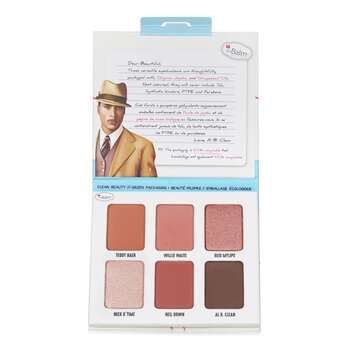 TheBalm 男性訂購眼影盤（6x 眼影）-#國內男性 (Male Order Eyeshadow Palette (6x Eyeshadow) - # Domestic Male)