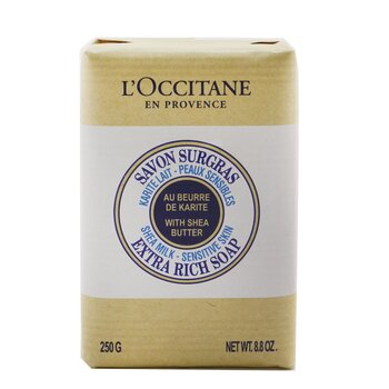 LOccitane Shea Butter Extra Rich Soap - 乳木果乳（敏感肌膚專用） (Shea Butter Extra Rich Soap - Shea Milk (For Sensitive Skin))