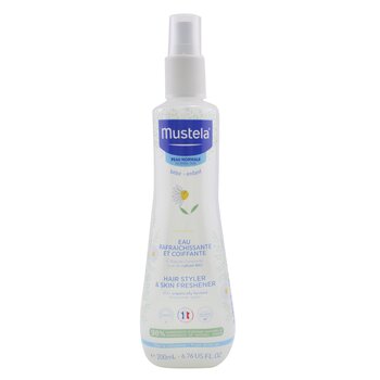 Mustela 頭髮造型器和皮膚清新劑 - 含有有機種植的洋甘菊水 (Hair Styler & Skin Refreshener - With Organically Farmed Chamomile Water)
