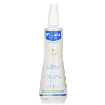 Mustela 頭髮造型器和皮膚清新劑 - 含有有機種植的洋甘菊水 (Hair Styler & Skin Refreshener - With Organically Farmed Chamomile Water)