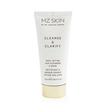 MZ Skin Cleanse & Clarify 雙效 AHA 潔面乳和麵膜 (Cleanse & Clarify Dual Action AHA Cleanser & Mask)
