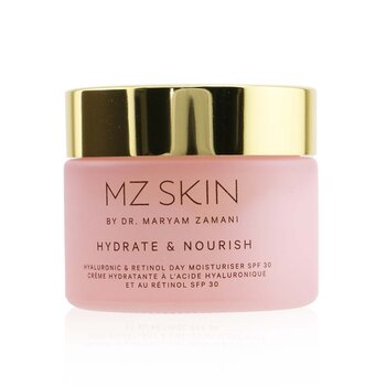 MZ Skin 保濕和滋養透明質酸和視黃醇日間保濕霜 SPF 30 (Hydrate & Nourish Hyaluronic & Retinol Day Moisturiser SPF 30)