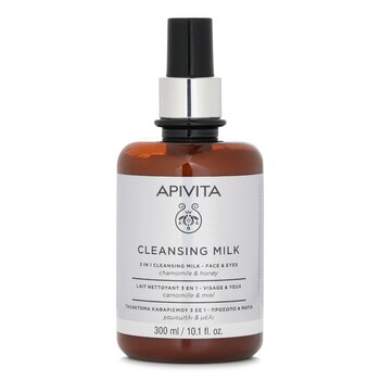 Apivita 三合一潔膚乳（臉部、眼周肌膚皆適用） (3 In 1 Cleansing Milk For Face & Eyes)