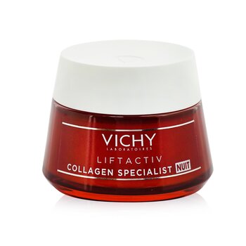 Vichy Liftactiv 膠原蛋白專家晚霜 (Liftactiv Collagen Specialist Night Cream)
