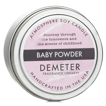 Demeter Atmosphere 大豆蠟燭 - 嬰兒爽身粉 (Atmosphere Soy Candle - Baby Powder)