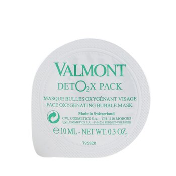 Valmont DetO2x Pack 淨化注養輕感面膜 (Deto2x Pack - Oxygenating Bubble Mask)