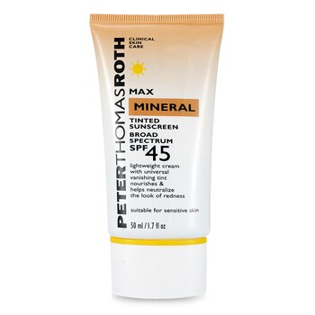 Peter Thomas Roth Max Mineral Tinted Suncreen 廣譜 SPF 45 (Max Mineral Tinted Suncreen Broad Spectrum SPF 45)