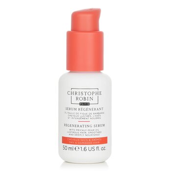 Christophe Robin 仙人掌油再生精華 - 乾燥和受損的頭髮 (Regenerating Serum with Prickly Pear Oil - Dry & Damaged Hair)