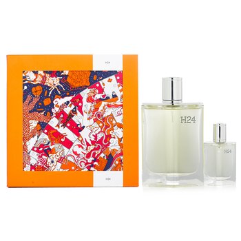 Hermes H24 套裝：淡香水噴霧 100ml + 淡香水噴霧 12.5ml (H24 Coffret: Eau De Toilette Spray 100ml + Eau De Toilette Spray 12.5ml)