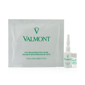 Valmont 眼部再生面膜：膠原蛋白眼膜 + 前體複合物 + 膠原蛋白後處理 (Eye Regenerating Mask: Collagen Eye Sheet + Precursor Complex + Collagen Post Treatment)