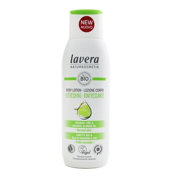 Lavera 身體乳液 (Regreshing) - 含石灰和有機杏仁油 - 適合中性皮膚 (Body Lotion (Regreshing) - With Lime & Organic Almond Oil - For Normal Skin)