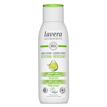 Lavera 身體乳液 (Regreshing) - 含石灰和有機杏仁油 - 適合中性皮膚 (Body Lotion (Regreshing) - With Lime & Organic Almond Oil - For Normal Skin)