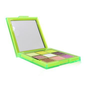 Huda Beauty Neon Obsessions Pressed Pigment Eyeshadow Palette (9x Eyeshadow) - # Neon Green (Neon Obsessions Pressed Pigment Eyeshadow Palette (9x Eyeshadow) - # Neon Green)