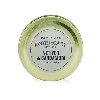 藥劑師蠟燭 - 香根草和小荳蔻 (Apothecary Candle - Vetiver & Cardamom)