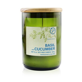 生態蠟燭 - 羅勒和黃瓜 (Eco Candle - Basil & Cucumber)