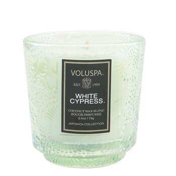 Petite Pedestal 蠟燭 - 白絲柏 (Petite Pedestal Candle - White Cypress)