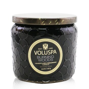 Voluspa 小罐蠟燭 - 燃燒的樹林 (Petite Jar Candle - Burning Woods)