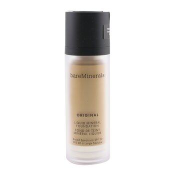 Original Liquid Mineral Foundation SPF 20 - # 21 Neutral Tan（適合帶有金色色調的棕褐色暖膚）（有效期 07/2022）