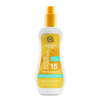 Australian Gold 噴霧凝膠防曬霜 SPF 15（終極保濕） (Spray Gel Sunscreen SPF 15 (Ultimate Hydration))