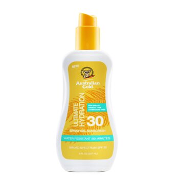 Australian Gold 噴霧凝膠防曬霜 SPF 30（終極保濕） (Spray Gel Sunscreen SPF 30 (Ultimate Hydration))