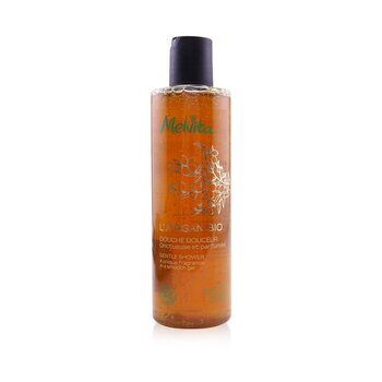Melvita LArgan Bio Gentle Shower - 柔滑凝膠中的獨特香味 (LArgan Bio Gentle Shower - A Unique Fragrance In A Smooth Gel)