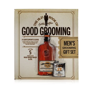 Book of Good Grooming Gift Set Volume 5: Noble Oud (Wash 532ml + Oil 60ml ) (Book of Good Grooming Gift Set Volume 5: Noble Oud (Wash 532ml + Oil 60ml ))
