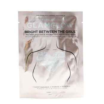 Glamglow Bright Between the Girls Instant Radiance 保濕肩部面膜 (Bright Between The Girls Instant Radiance Hydrating Decollete Mask)