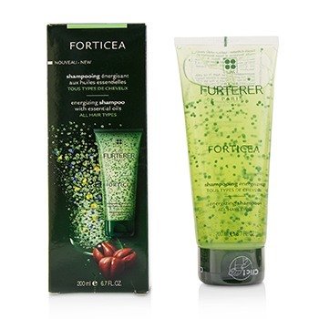 含精油的 Forticea 活力洗髮水（所有頭髮類型） (Forticea Energizing Shampoo with Essential Oils (All Hair Types))