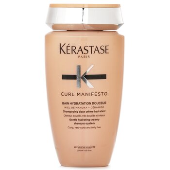 Kerastase Curl Manifesto Bain Hydratation Douceur 溫和保濕乳霜洗髮水（適用於捲曲、非常捲曲和捲曲的頭髮） (Curl Manifesto Bain Hydratation Douceur Gentle Hydrating Creamy Shampoo (For Curly, Very Curly & Coily Hair))