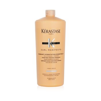 Kerastase Curl Manifesto Fondant Hydratation Essentielle 輕盈保濕護髮素 - 適用於捲髮和非常捲髮（沙龍用） (Curl Manifesto Fondant Hydratation Essentielle Lightweight Moisture Replenishing Conditioner (Salon Size))