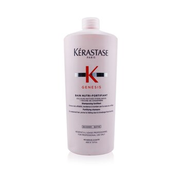 Genesis Bain Nutri-Fortifiant Fortifying Shampoo (Dry Weakened Hair) (Bottle Slightly Dented)