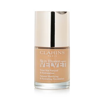 Clarins Skin Illusion Velvet Natural Matifying & Hydrating Foundation - # 112.3N檀香木 (Skin Illusion Velvet Natural Matifying & Hydrating Foundation - # 112.3N Sandalwood)