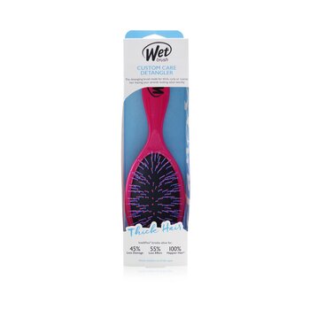 Wet Brush Custom Care Detangler 厚毛刷 - # 粉色 (Custom Care Detangler Thick Hair Brush - # Pink)