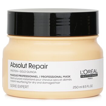 Professionnel Serie Expert - Absolut Repair Gold Quinoa + Protein Instant Resurfacing Mask (For Dry and Damaged Hair) (Professionnel Serie Expert - Absolut Repair Gold Quinoa + Protein Instant Resurfacing Mask (For Dry and Damaged Hair))