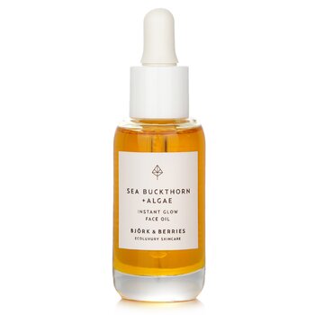 Bjork & Berries 沙棘+藻類瞬間煥彩面部油 (Sea Buckthorn+ Algae Instant Glow Face Oil)