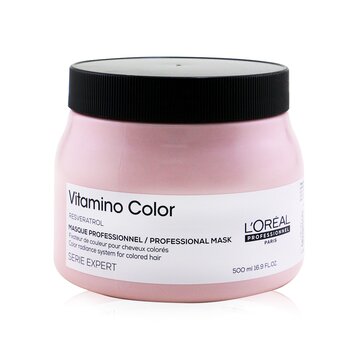 Professionnel Serie Expert - Vitamino Color Resveratrol Color Radiance System Mask (For colored hair) (沙龍產品) (Professionnel Serie Expert - Vitamino Color Resveratrol Color Radiance System Mask (For Colored Hair) (Salon Product))