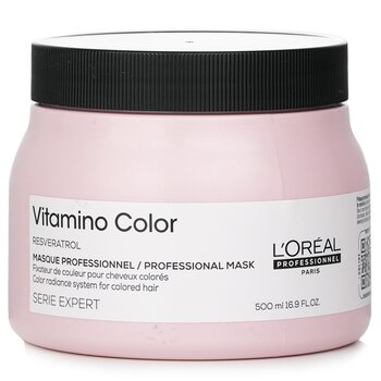 Professionnel Serie Expert - Vitamino Color Resveratrol Color Radiance System Mask (For colored hair) (沙龍產品) (Professionnel Serie Expert - Vitamino Color Resveratrol Color Radiance System Mask (For Colored Hair) (Salon Product))