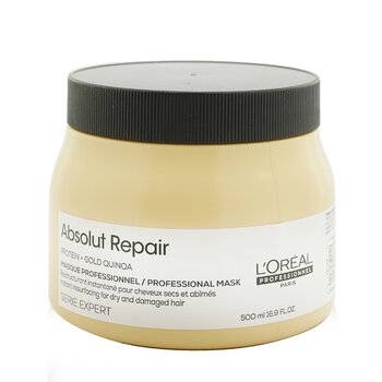 Professionnel Serie Expert - Absolut Repair Gold Quinoa + Protein Instant Resurfacing Mask (For Dry and Damaged Hair) (Professionnel Serie Expert - Absolut Repair Gold Quinoa + Protein Instant Resurfacing Mask (For Dry and Damaged Hair))