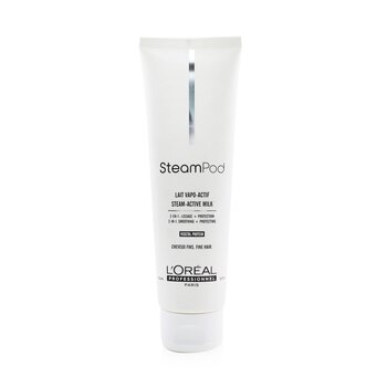 LOreal Professionnel SteamPod 蒸汽活性牛奶（平滑+保護）（適合細發） (Professionnel SteamPod Steam Activated Milk (Smoothing + Protecting) (For Fine Hair))