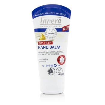 Lavera 有機澳洲堅果油和乳木果油 SOS 幫助護手霜（有效期：11/2022） (Organic Macadamia Nut Oil & Shea Butter SOS Help Hand Balm (Exp: 11/2022))