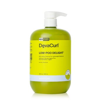 Low-Poo Delight 溫和泡沫潔面乳，輕盈保濕 - 適合乾性、細捲髮 (Low-Poo Delight Mild Lather Cleanser For Lightweight Moisture - For Dry, Fine Curls)